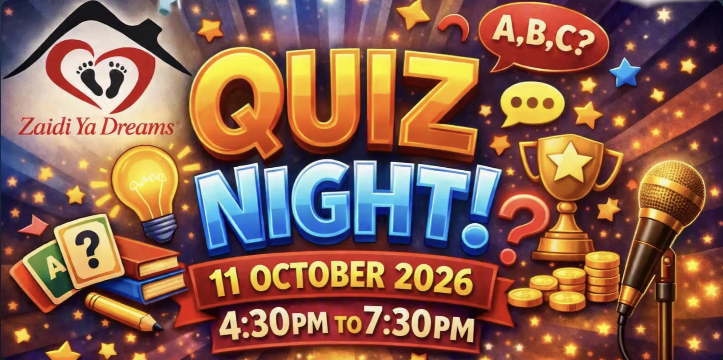 Zaidi ya Dreams Fundraising Quiz Night